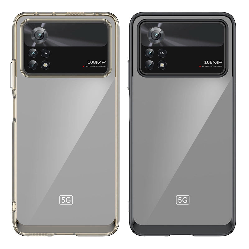 Outer Space Case for Xiaomi Poco X4 Pro 5G cover with a flexible frame black_4
