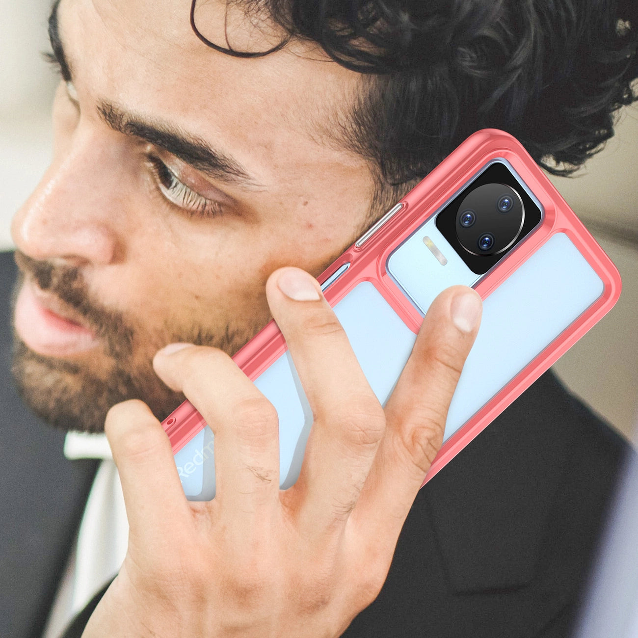 Outer Space Case Xiaomi Poco F4 5G cover with a flexible frame red_6
