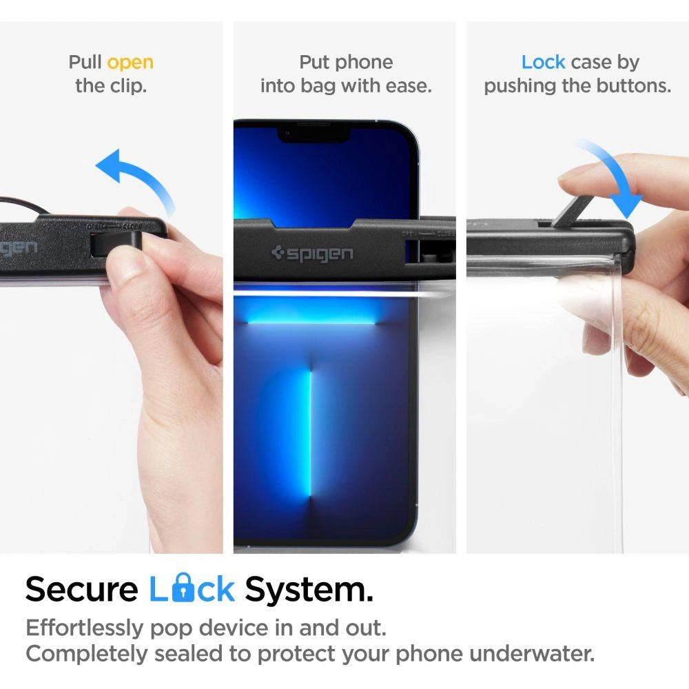 Spigen Aqua Shield A601 Case Waterproof IPX8 - Transparent_14