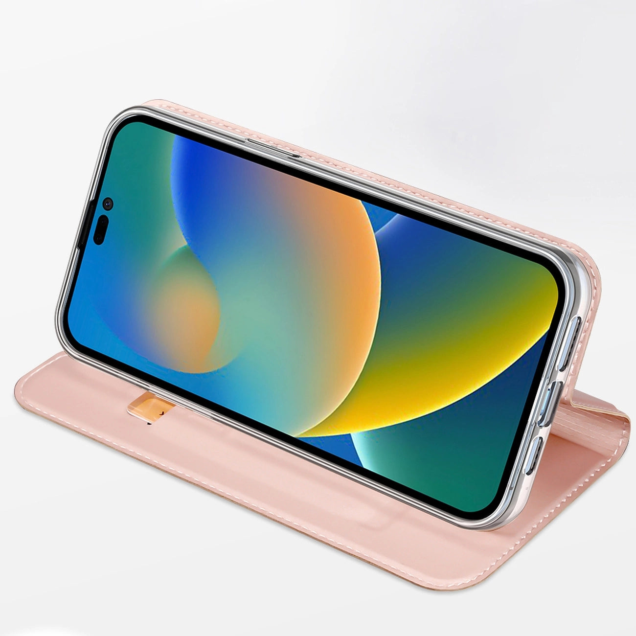 Dux Ducis Skin Pro holster cover flip cover for iPhone 14 Pro pink_16