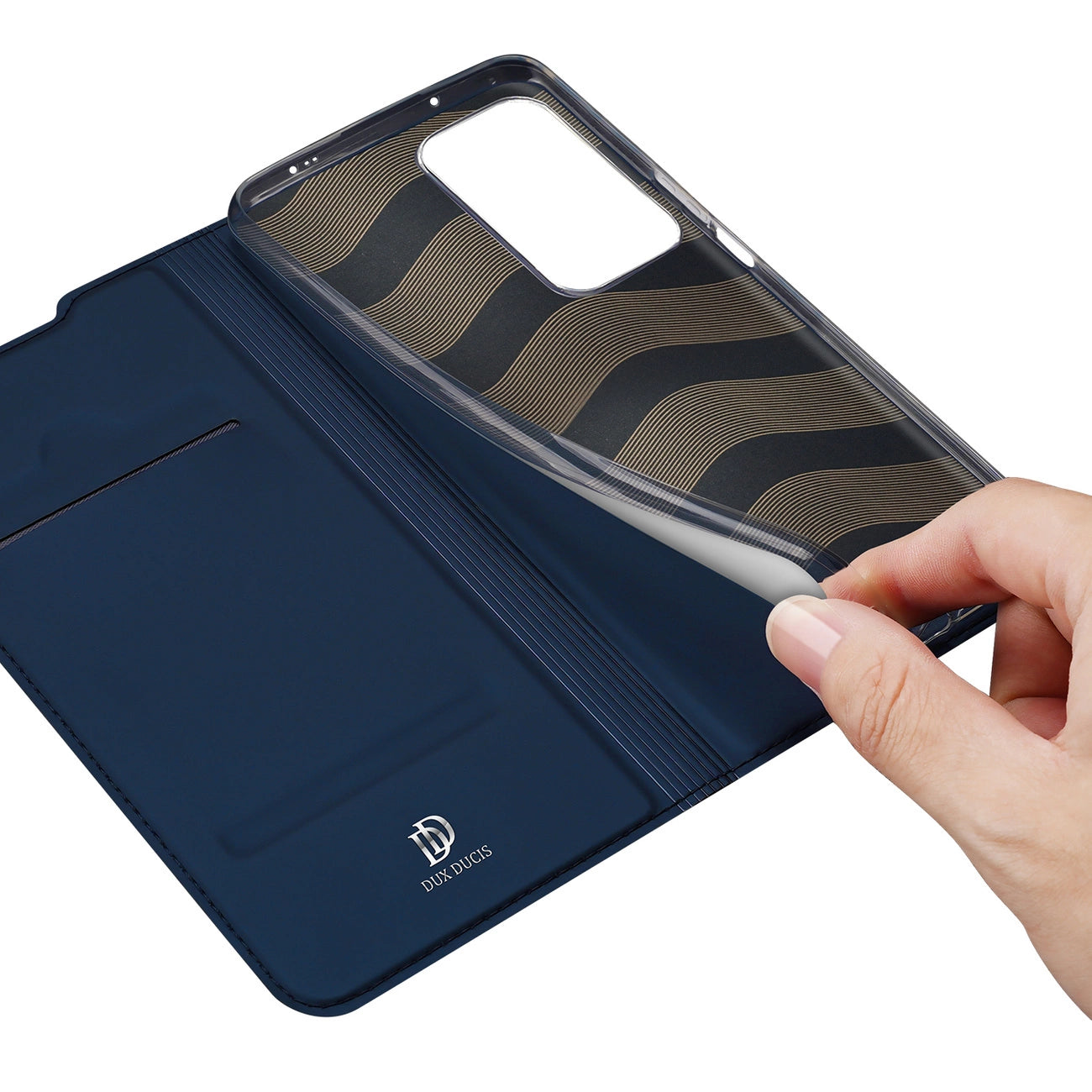 Dux Ducis Skin Pro Holster Cover Flip Cover for Xiaomi Poco F4 5G blue_7