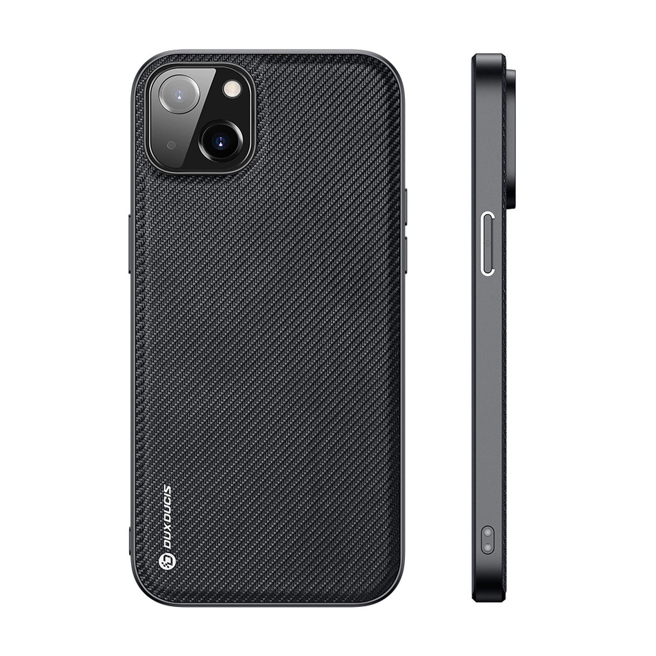Dux Ducis Fino case cover nylon covered iPhone 14 Plus black_14