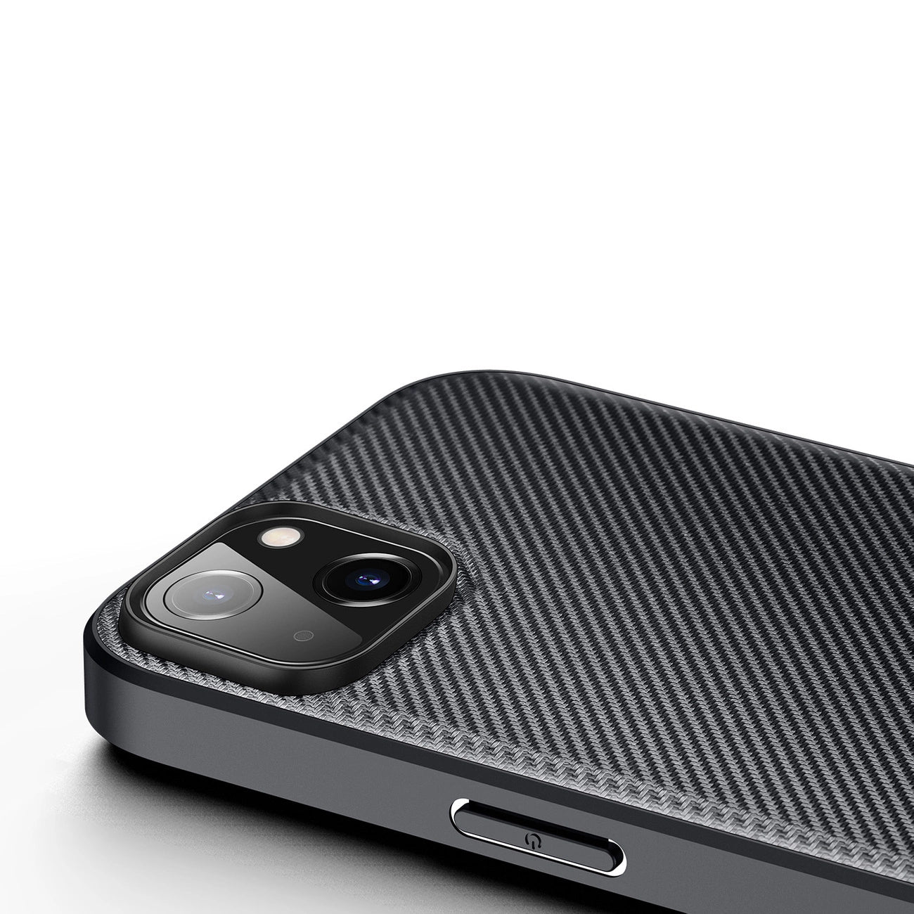 Dux Ducis Fino case cover nylon covered iPhone 14 Plus black_5