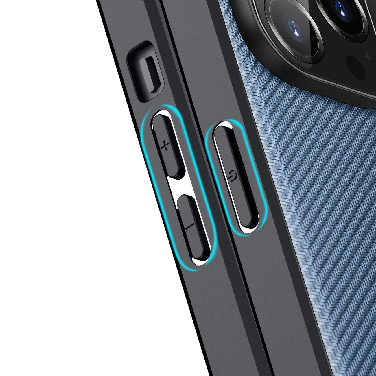 Dux Ducis Fino case cover iPhone 14 Pro Max blue nylon_6