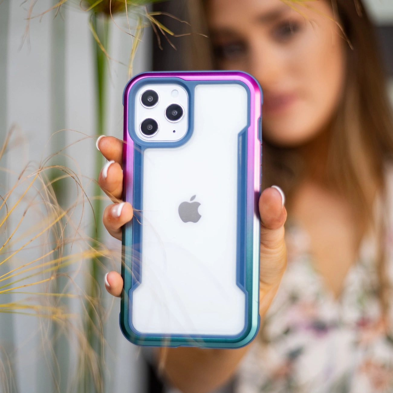 Raptic X-Doria Shield Case iPhone 14 Pro armored cover blue_17