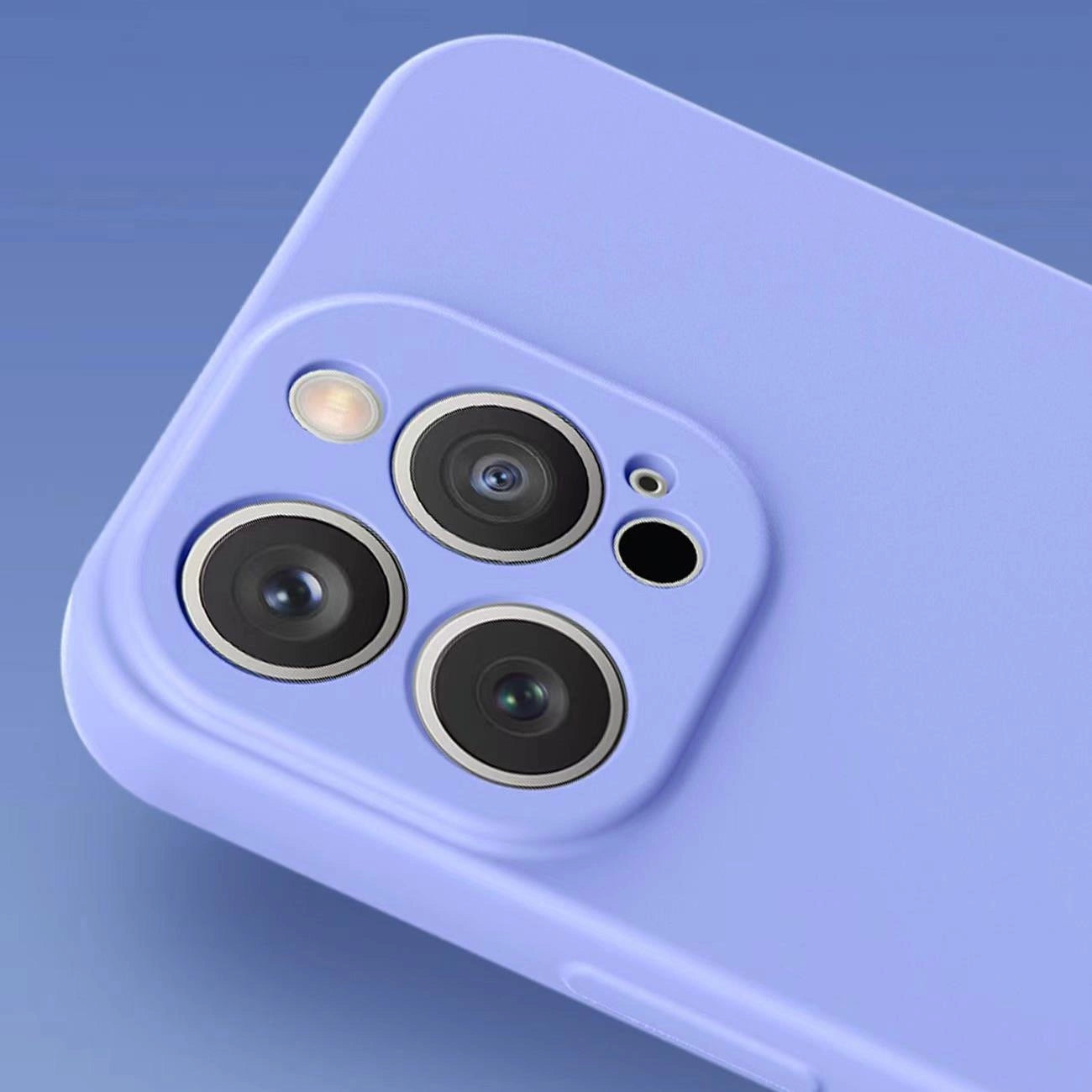Silicone case iPhone 14 Plus silicone case purple_5