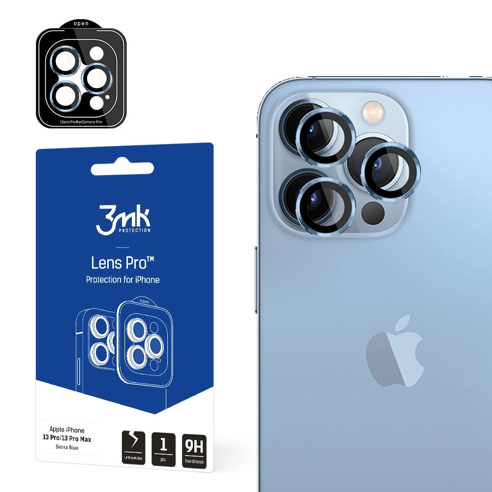 Apple iPhone 13 Pro/13 Pro Max - 3mk Lens Protection Pro Sierra Blue_0