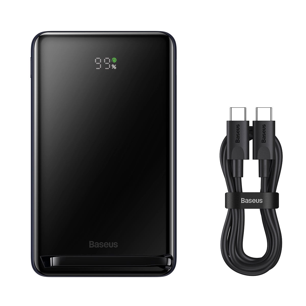 Baseus Magnetic Bracket 10000mAh 20W powerbank with MagSafe - blue + USB-C cable 60W 0.5m_12