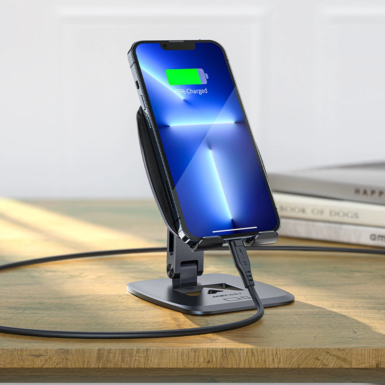 Acefast foldable stand / phone holder gray (E13)_5