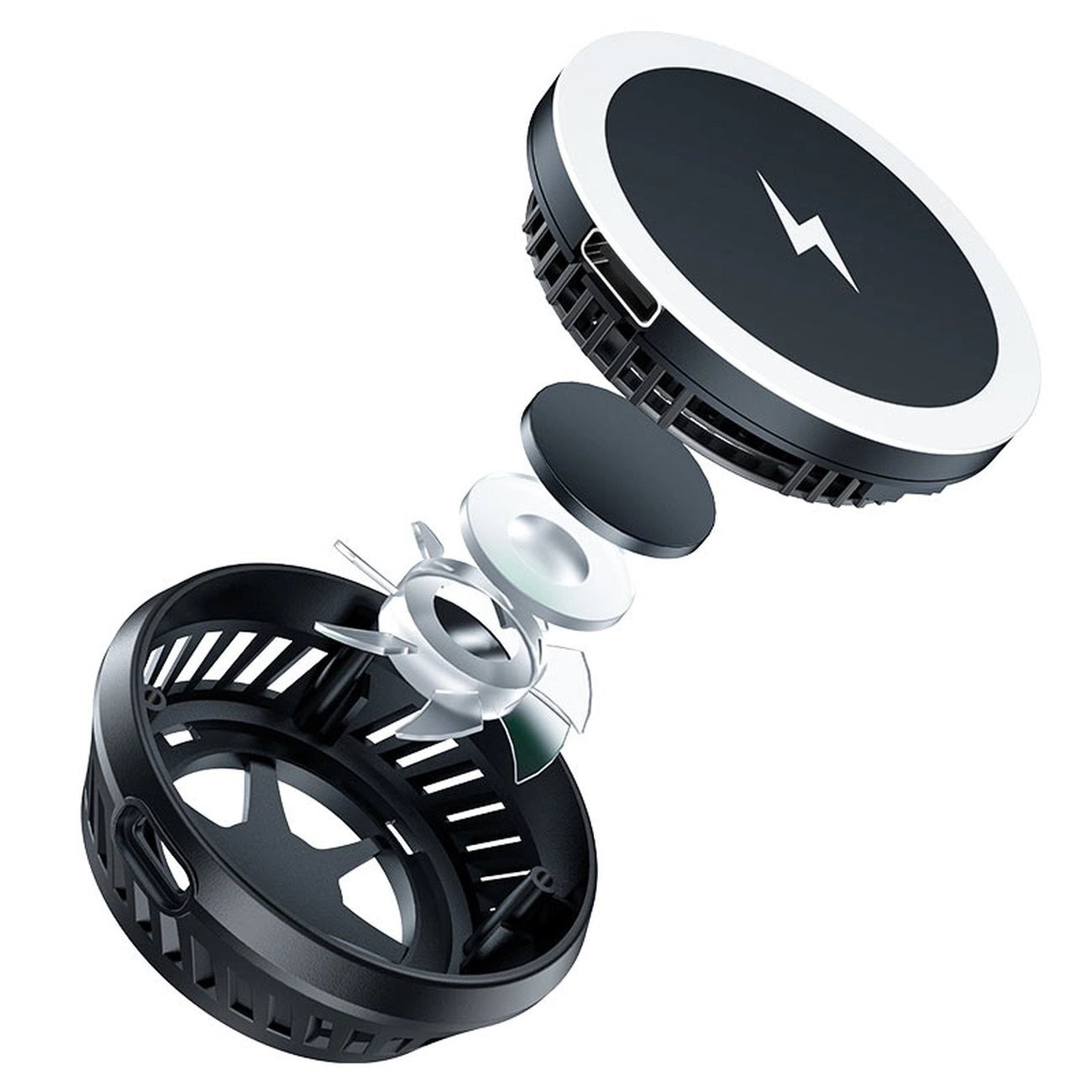Acefast wireless induction charger with dark gray (E2) cooling system_2