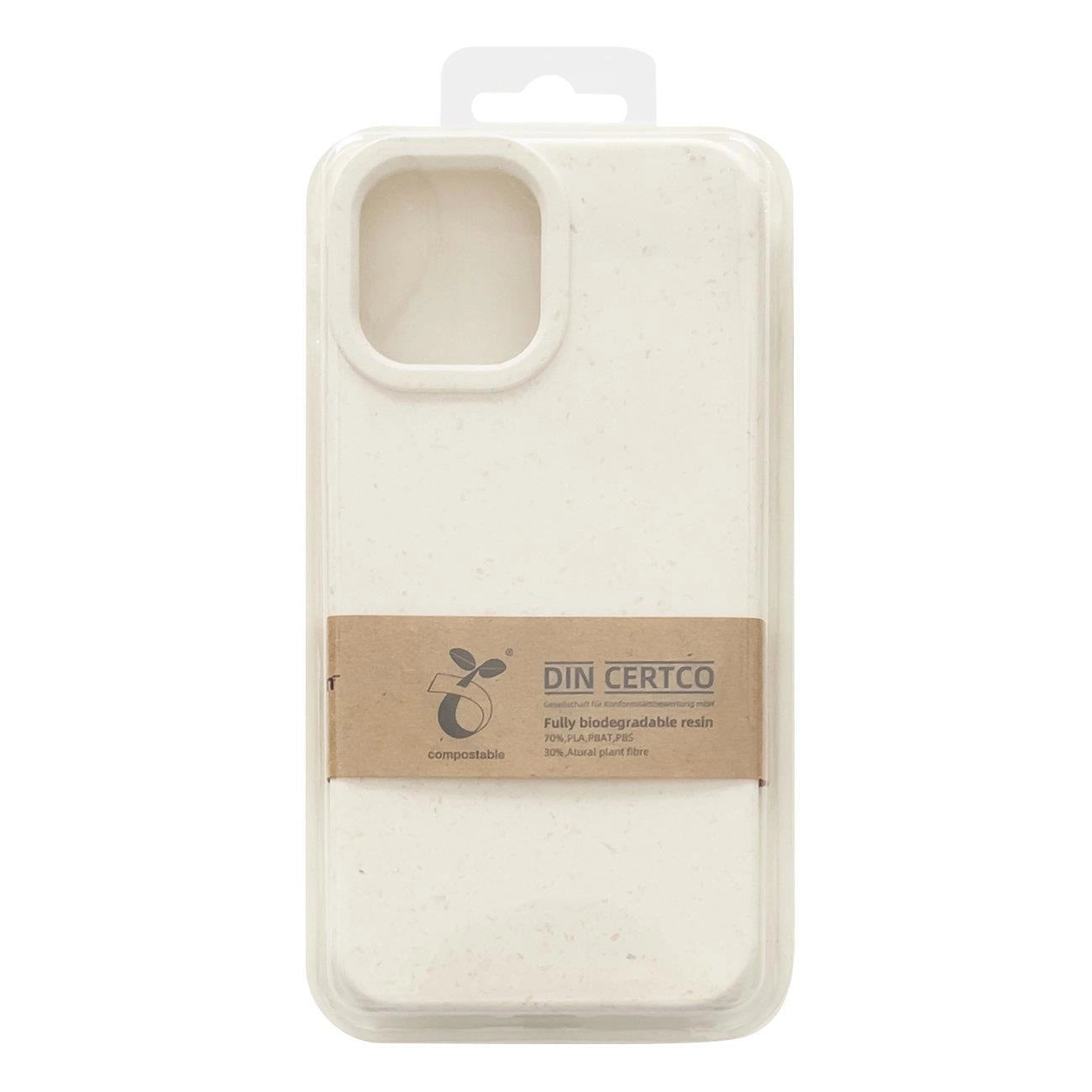 Eco Case case for iPhone 14 Plus silicone degradable cover white_4