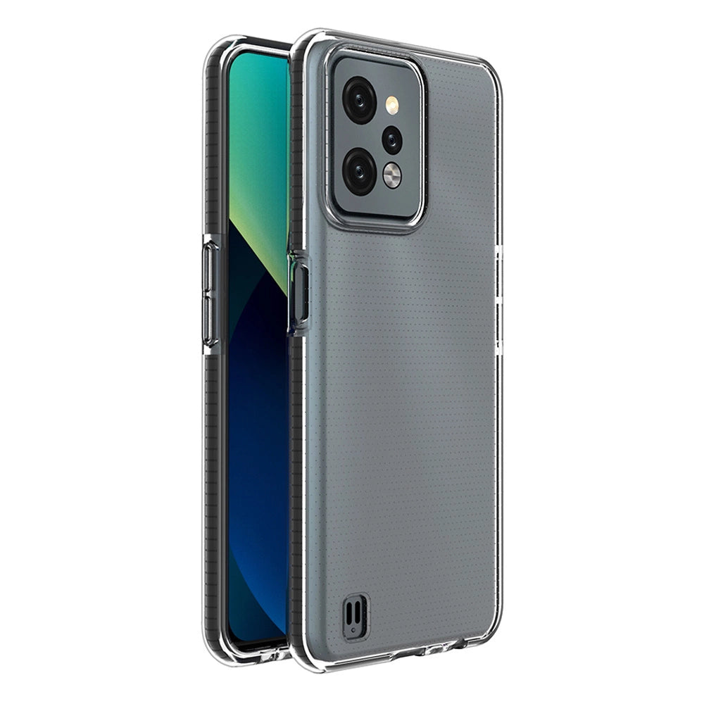 Spring Case case for Realme C31 silicone cover with frame black_0