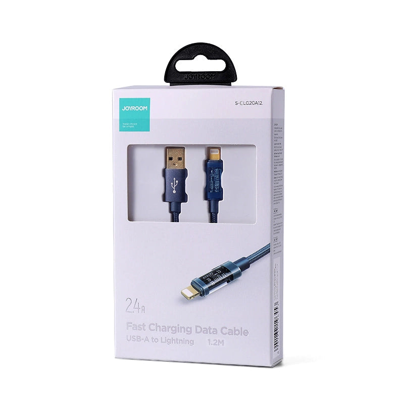 Cable to USB-A / Lightning / 2.4A / 1.2m Joyroom S-UL012A12 (blue)_4
