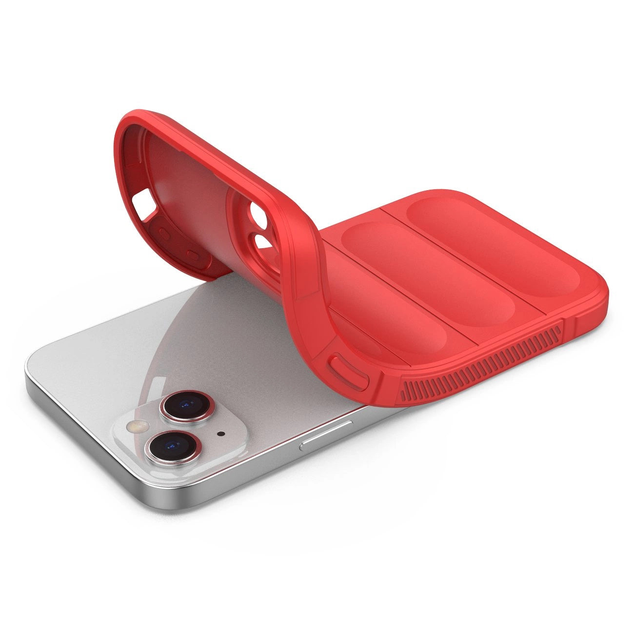 Magic Shield Case case for iPhone 14 Plus flexible armored cover red_3