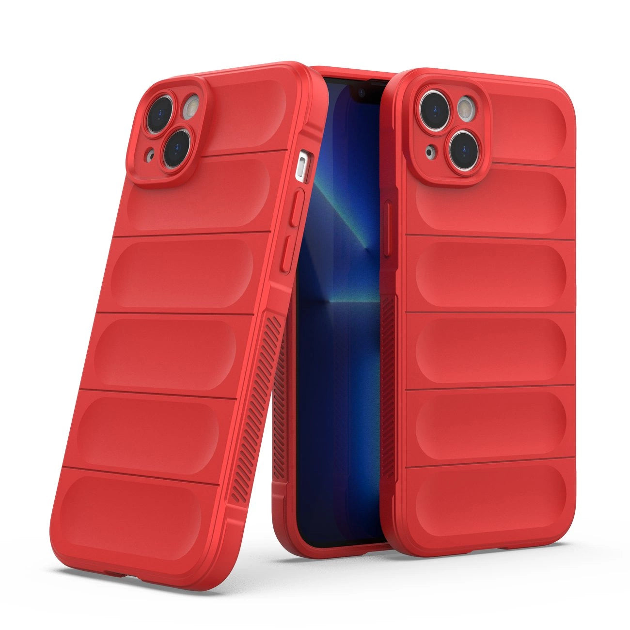 Magic Shield Case case for iPhone 14 Plus flexible armored cover red_5