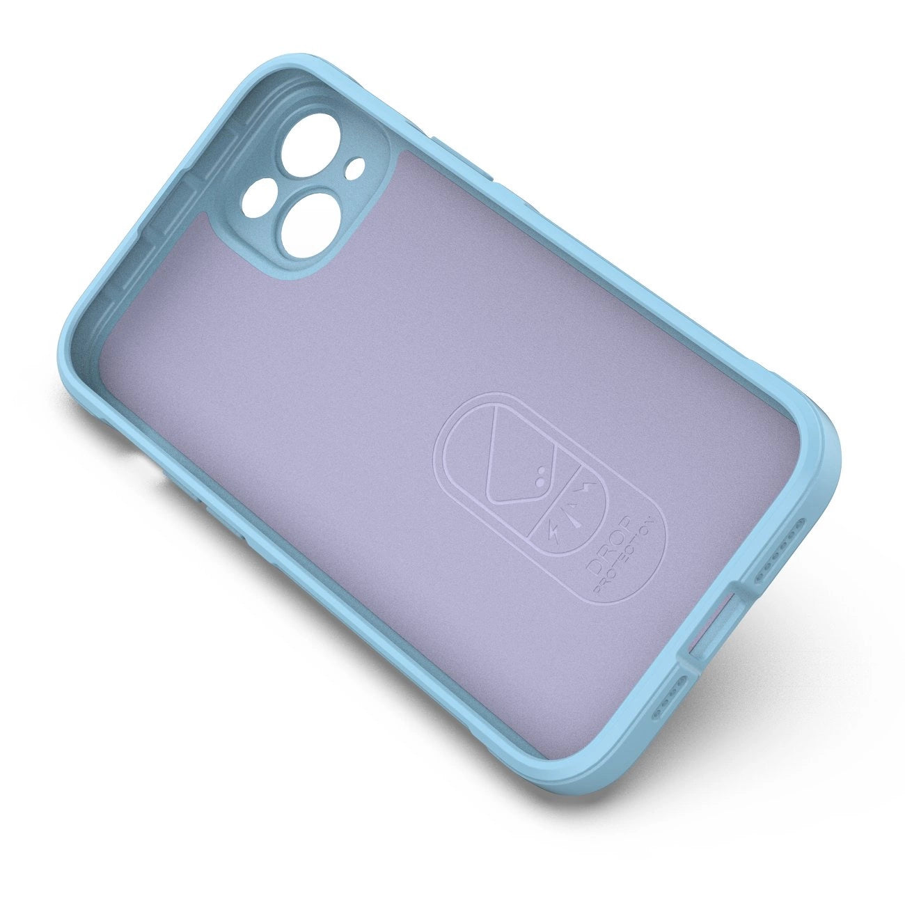 Magic Shield Case case for iPhone 14 Plus flexible armored case light blue_5