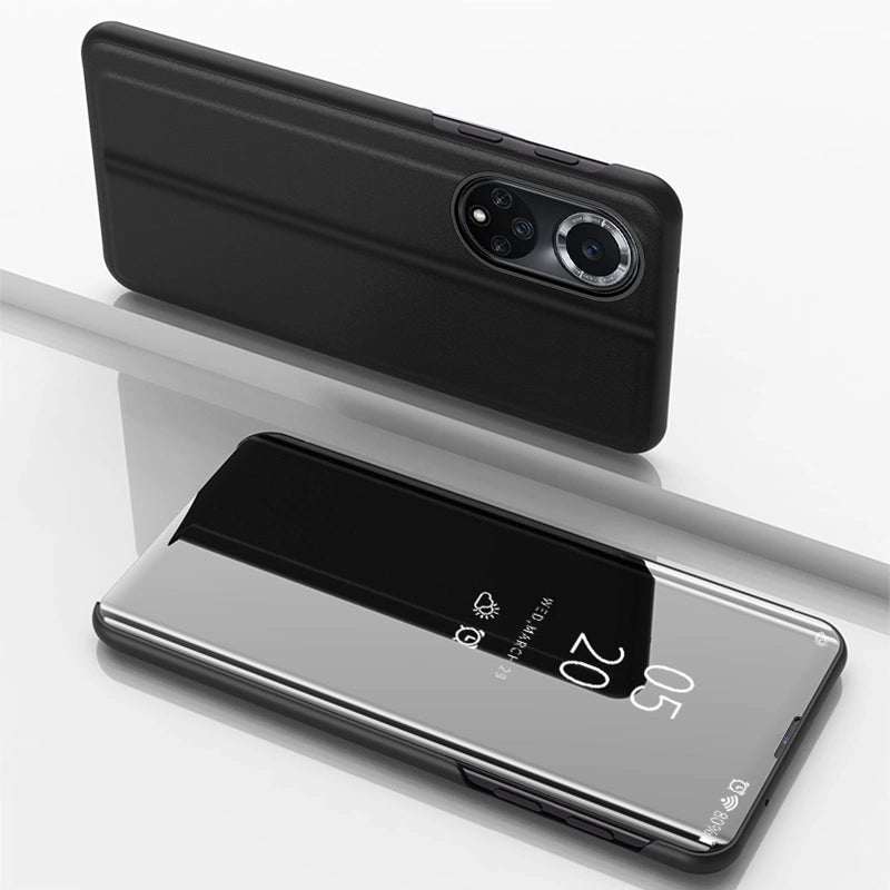 Clear View Case case for Huawei nova 9 flip cover black_1