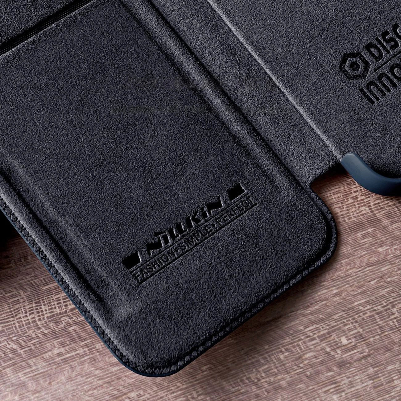 Case Nillkin Qin Pro Leather for iPhone 14 Plus (Black)_16