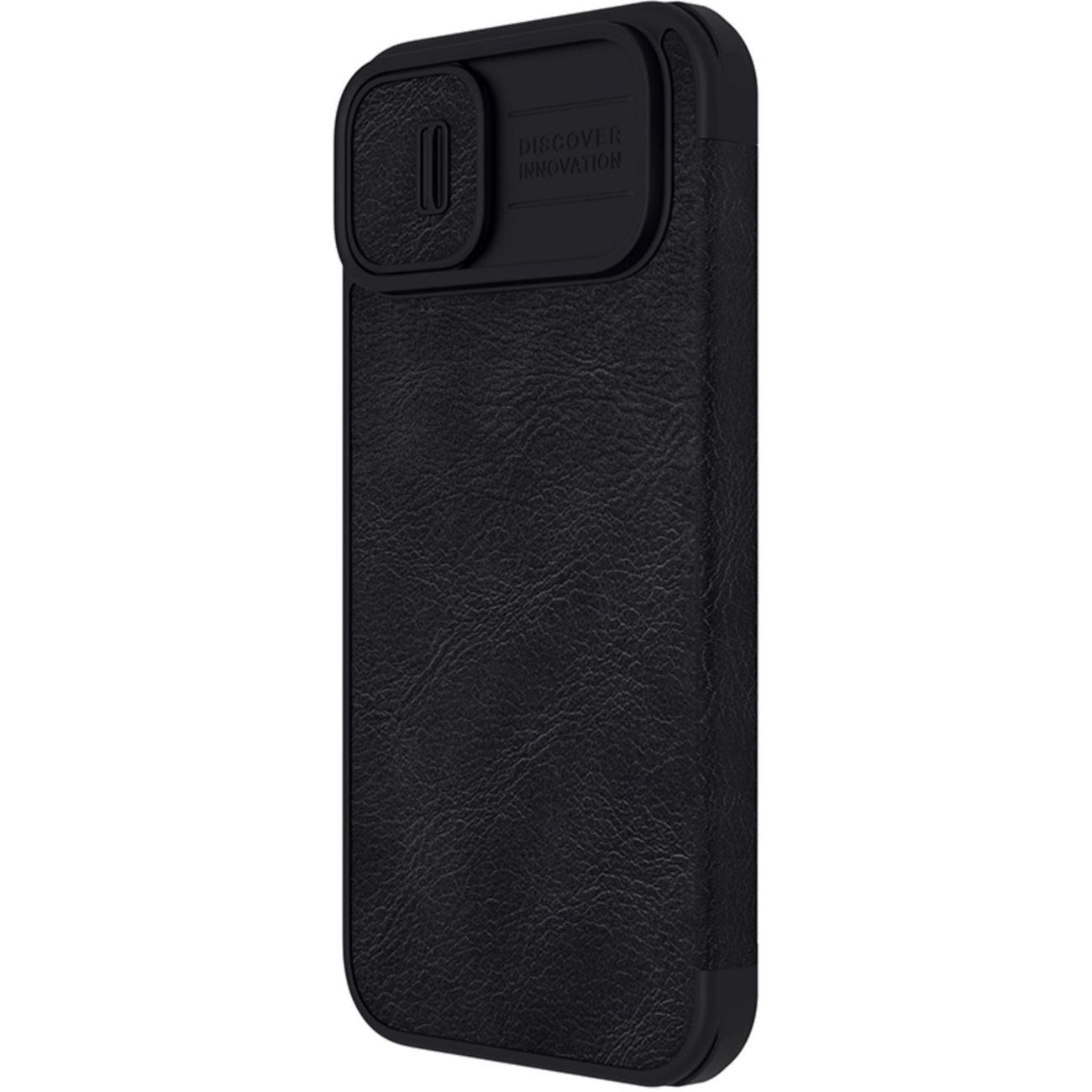 Case Nillkin Qin Pro Leather for iPhone 14 Plus (Black)_2