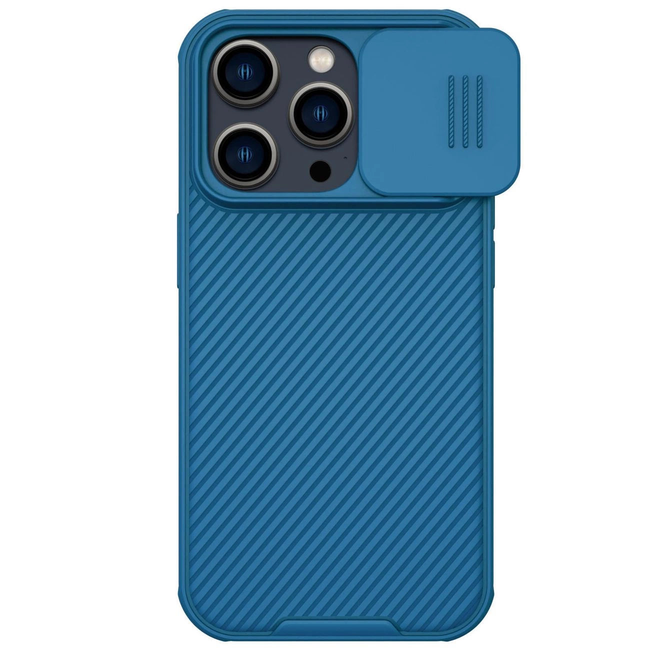 Nillkin CamShield Pro Case iPhone 14 Pro Armored Cover Camera Protector Blue_0