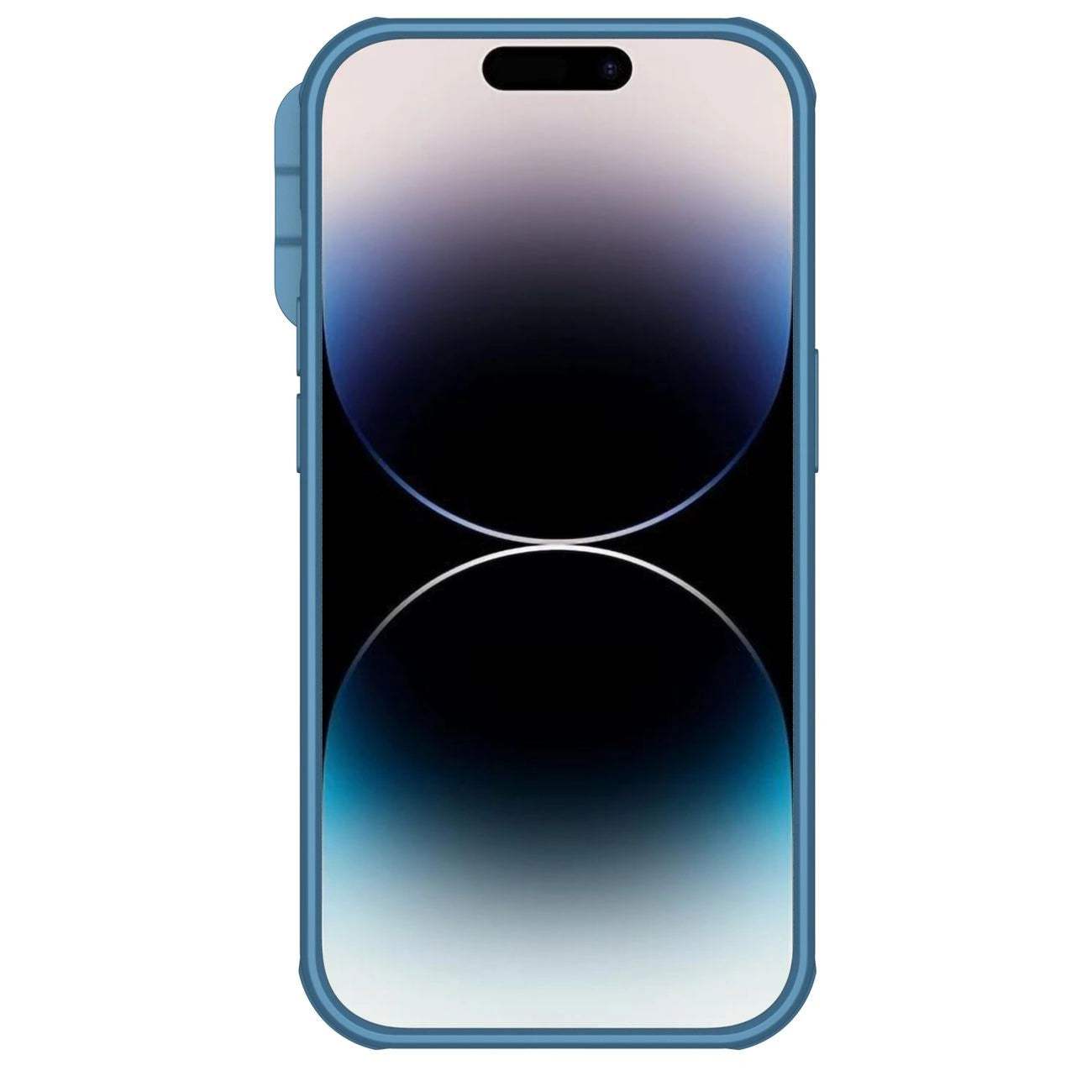 Nillkin CamShield Pro Case iPhone 14 Pro Armored Cover Camera Protector Blue_5