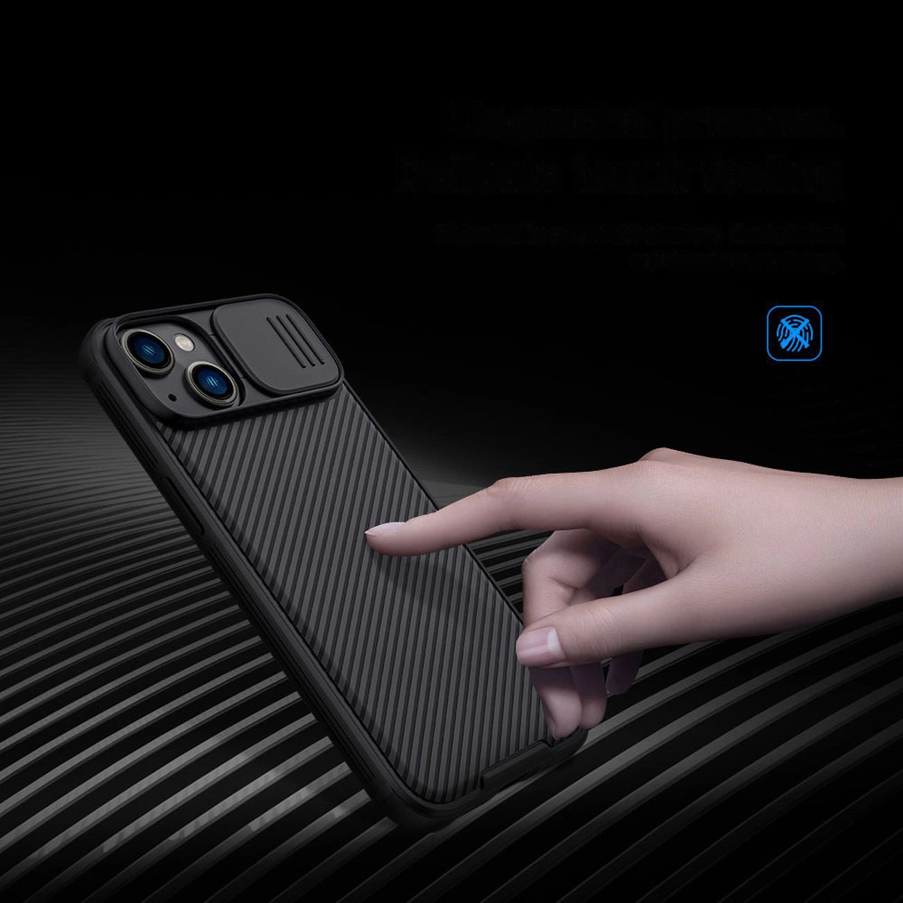 Nillkin CamShield Pro Case iPhone 14 Plus Armor Cover Camera Protector Black_9