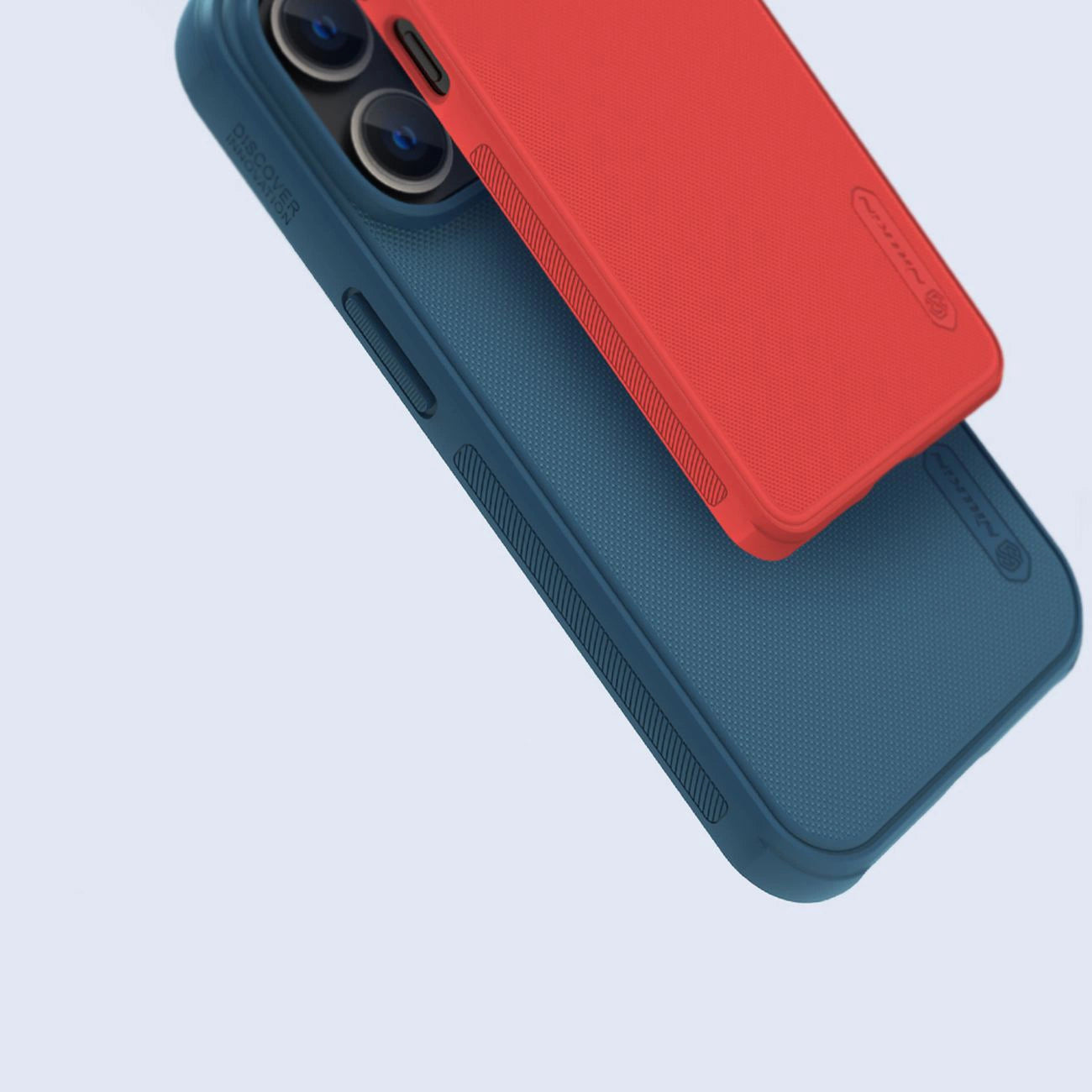 Nillkin Super Frosted Shield Pro case for iPhone 14 Pro Max back cover blue_10