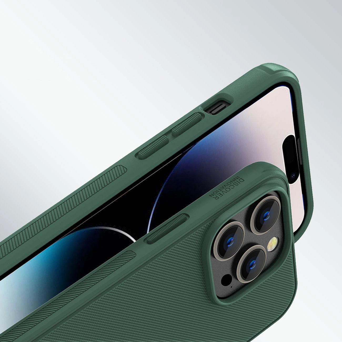 Nillkin Super Frosted Shield Pro case for iPhone 14 Pro Max back cover blue_12