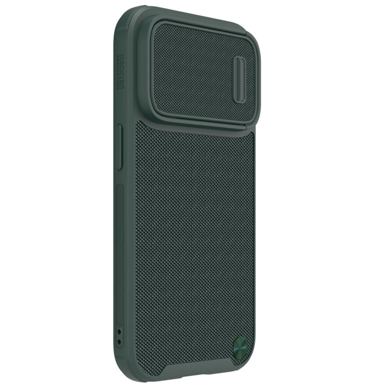 Nillkin Textured S Case iPhone 14 Pro armored cover with camera cover green_2