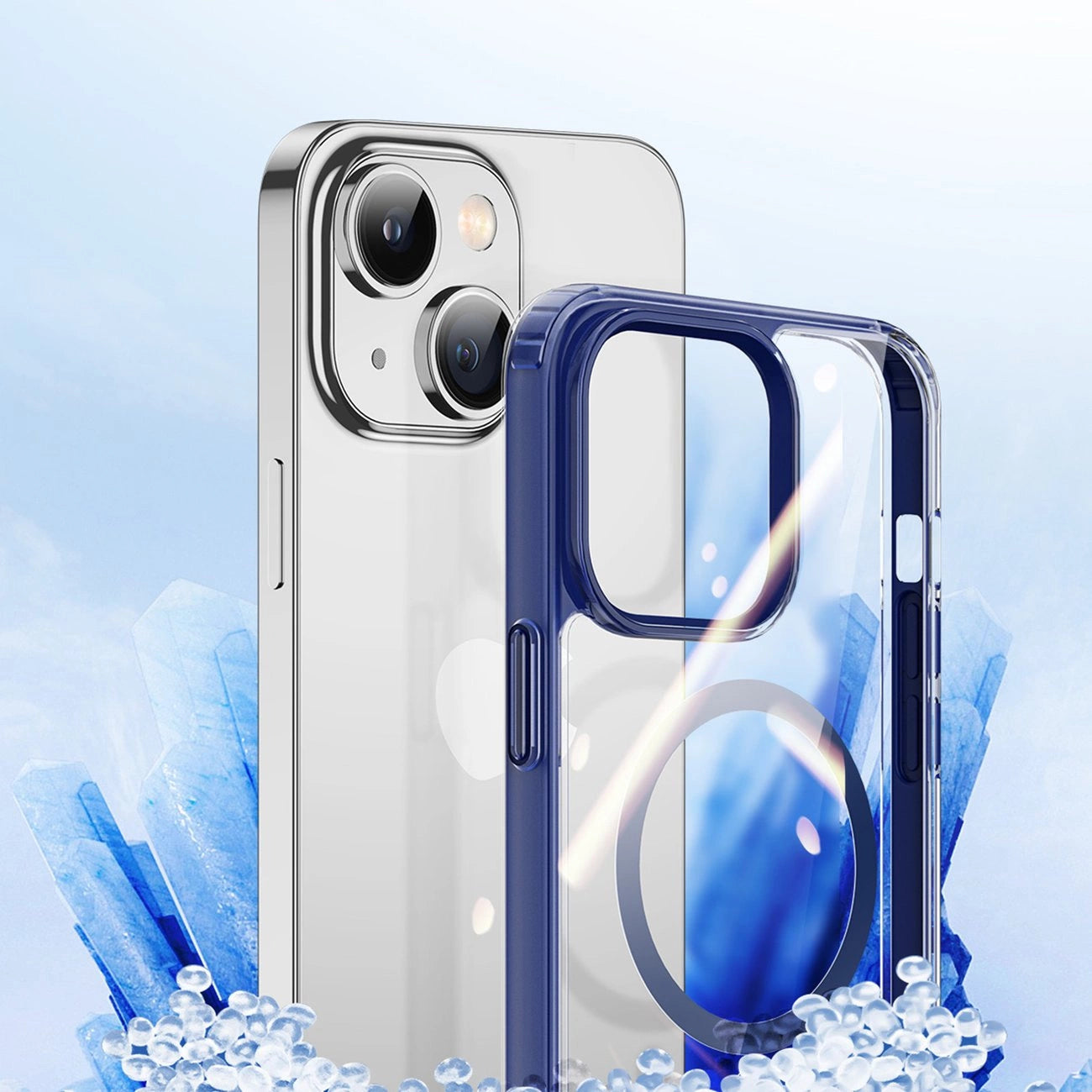 Dux Ducis Clin2 case for iPhone 14 Plus magnetic MagSafe cover blue_8