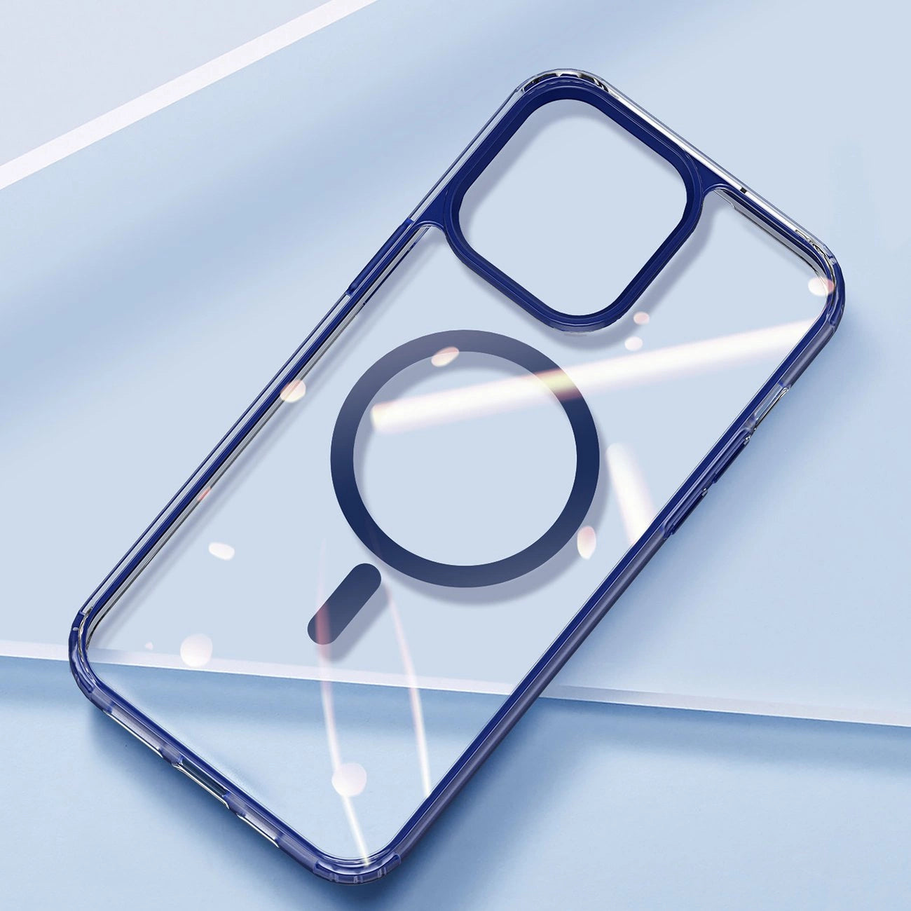 Dux Ducis Clin2 case for iPhone 14 Pro magnetic MagSafe cover blue_11