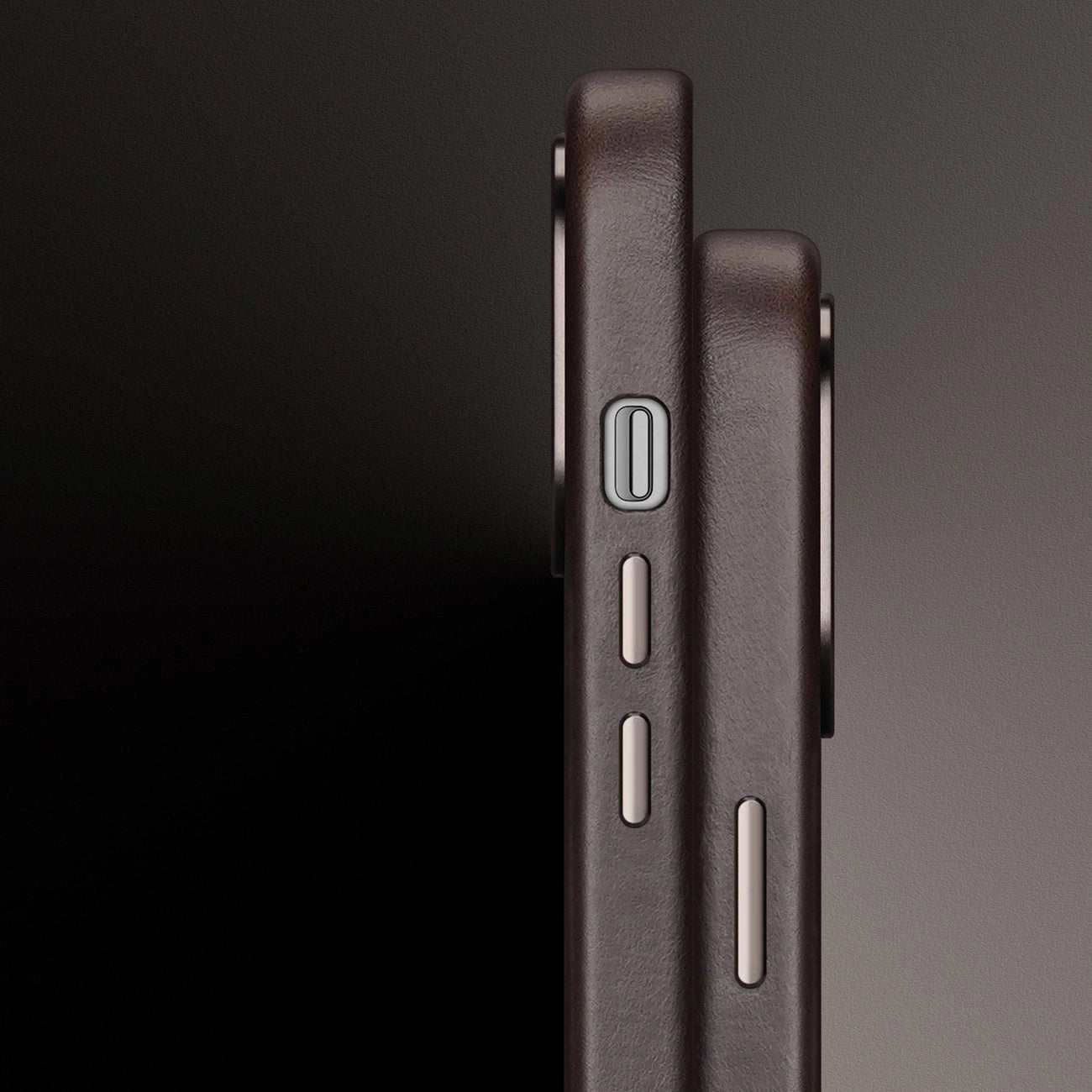 Dux Ducis Naples Case for iPhone 14 Pro Max Leather Cover (MagSafe Compatible) Dark Brown_8