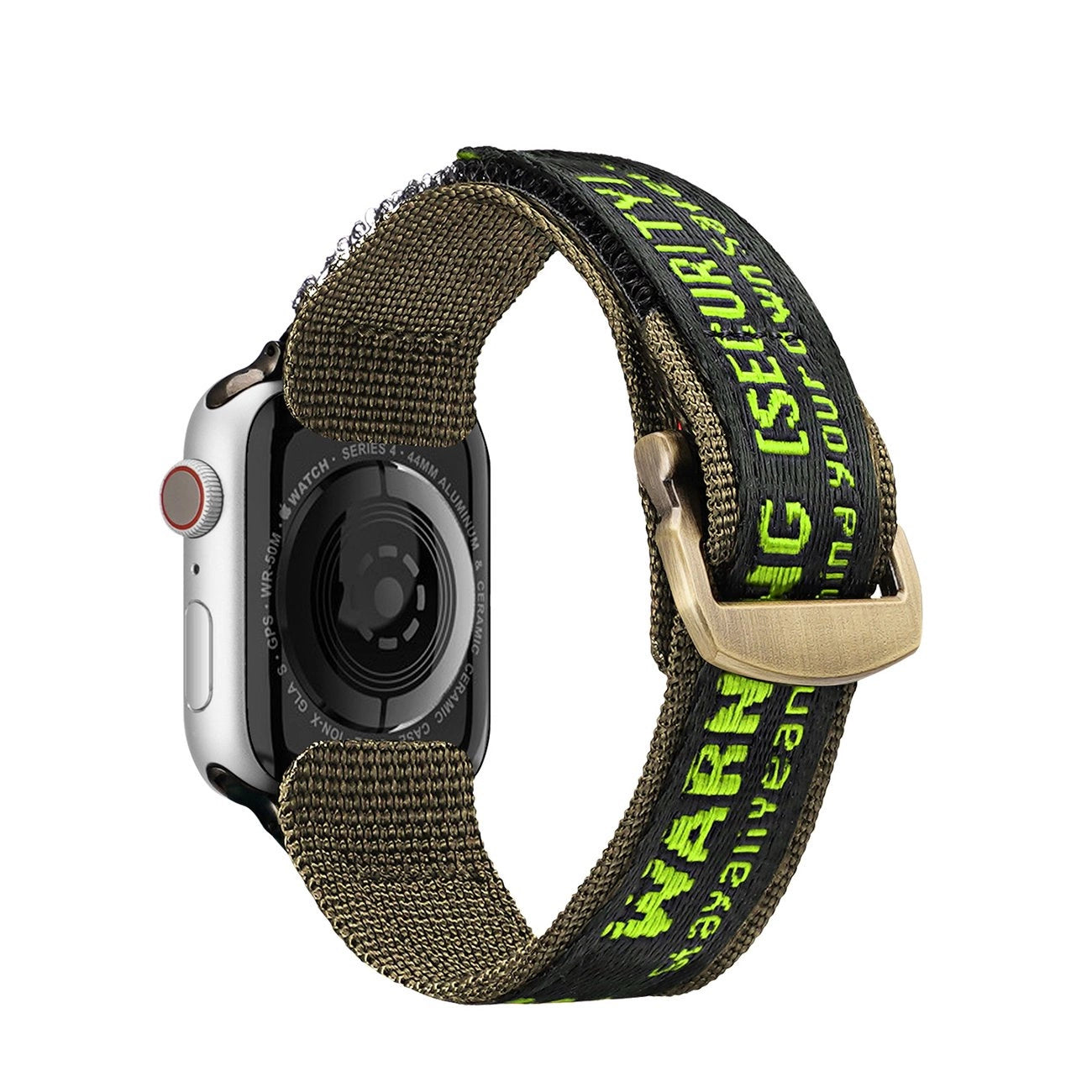 Dux Ducis Strap (Outdoor Version) Apple Watch Ultra Strap, SE, 9, 8, 7, 6, 5, 4, 3, 2, 1 (49, 45, 44, 42 mm) Nylon Band Bracelet Black/Green_1