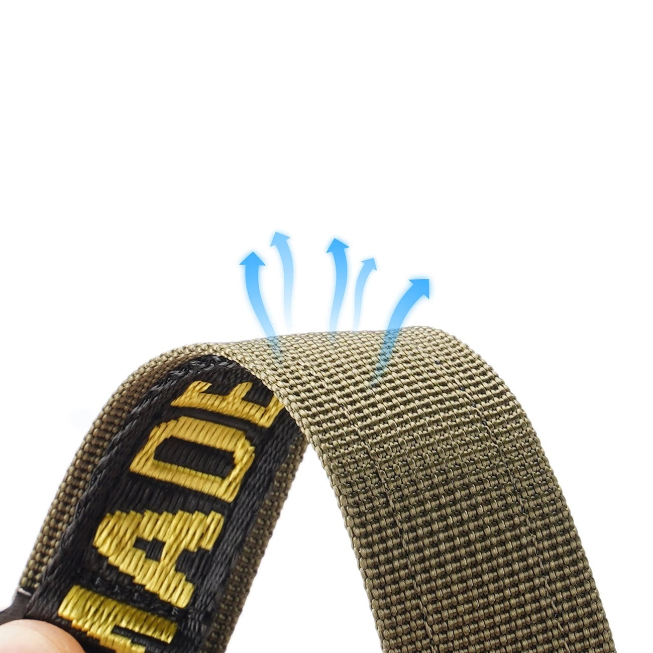 Dux Ducis Strap (Outdoor Version) Apple Watch Ultra strap, SE, 9, 8, 7, 6, 5, 4, 3, 2, 1 (49, 45, 44, 42 mm) nylon strap yellow bracelet_3