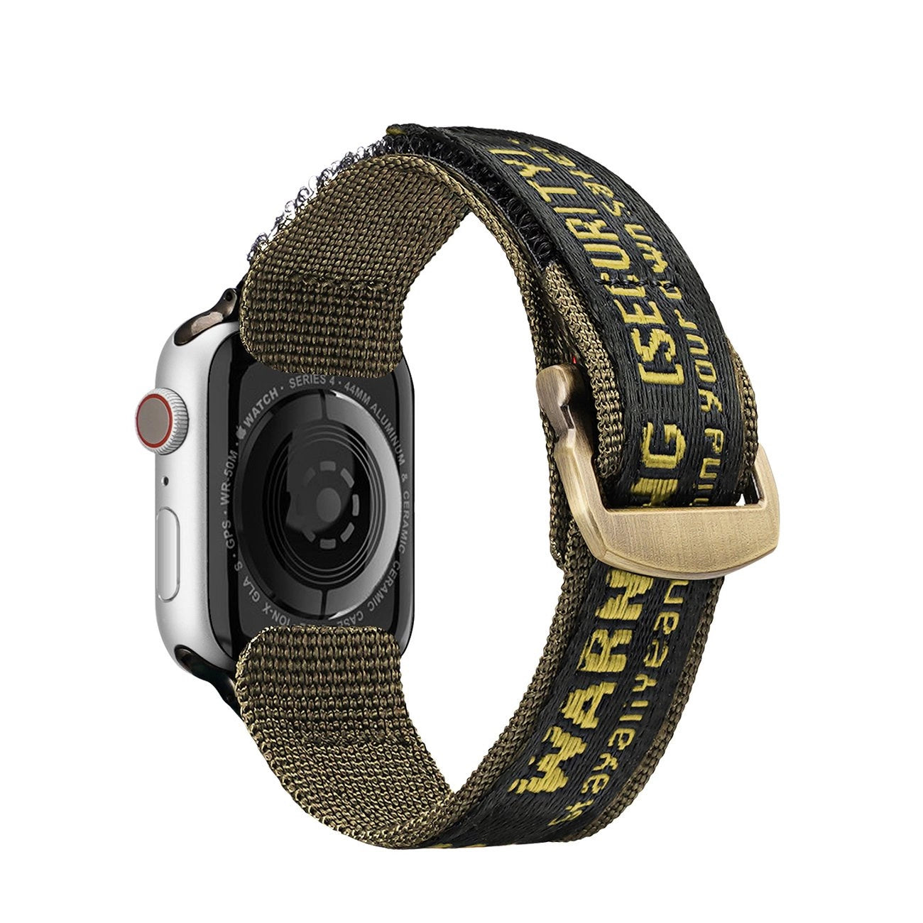 Dux Ducis Strap (Outdoor Version) Apple Watch Ultra strap, SE, 9, 8, 7, 6, 5, 4, 3, 2, 1 (49, 45, 44, 42 mm) nylon strap yellow bracelet_1