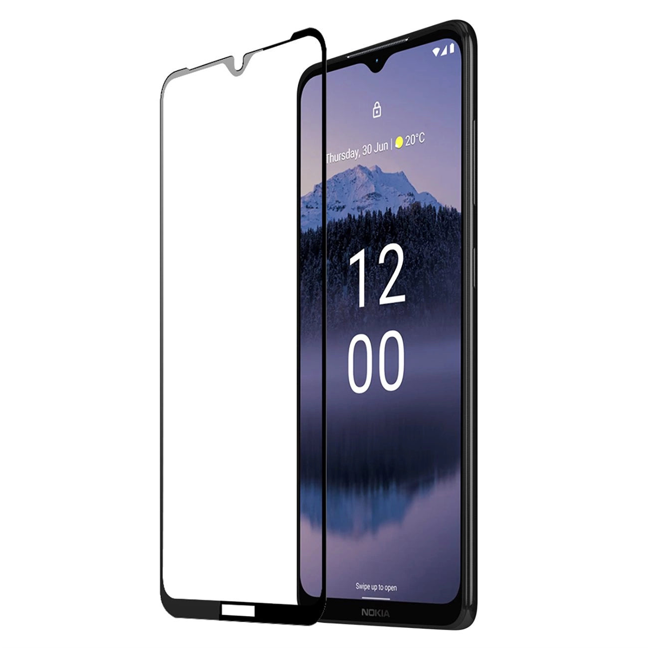 Dux Ducis 10D Tempered Glass Tempered Glass For Nokia G11 Plus 9H With Black Frame_0