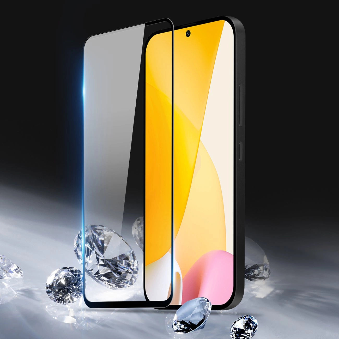 Dux Ducis 9D Tempered Glass Tempered Glass for Xiaomi 12 Lite 9H with Black Frame_5