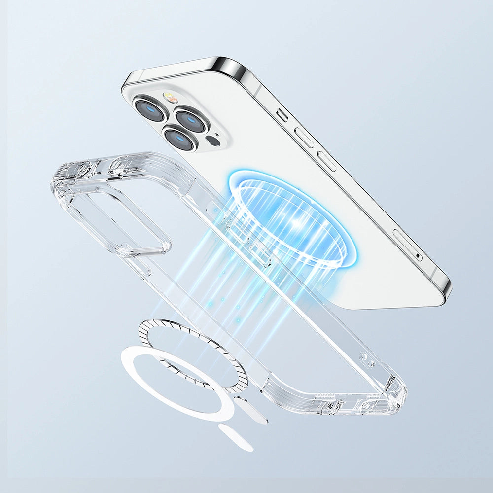 Joyroom JR-14H5 transparent magnetic case for iPhone 14_8