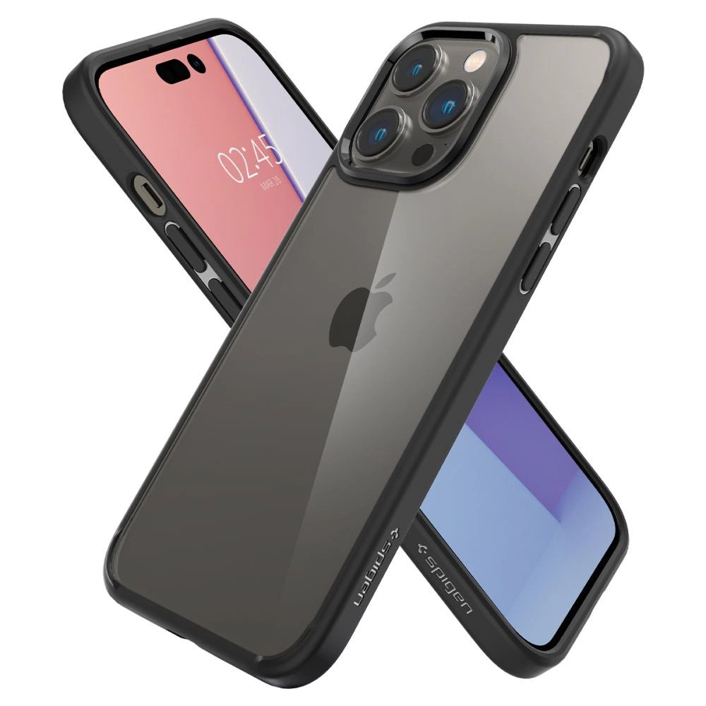 Spigen Ultra Hybrid iPhone 14 Pro Case - Matte Black_6