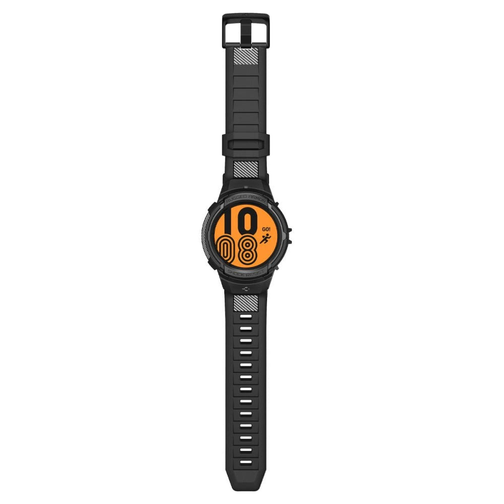 Spigen Rugged Armor Pro Case with Strap for Samsung Galaxy Watch 5 Pro (45mm) - Black_10