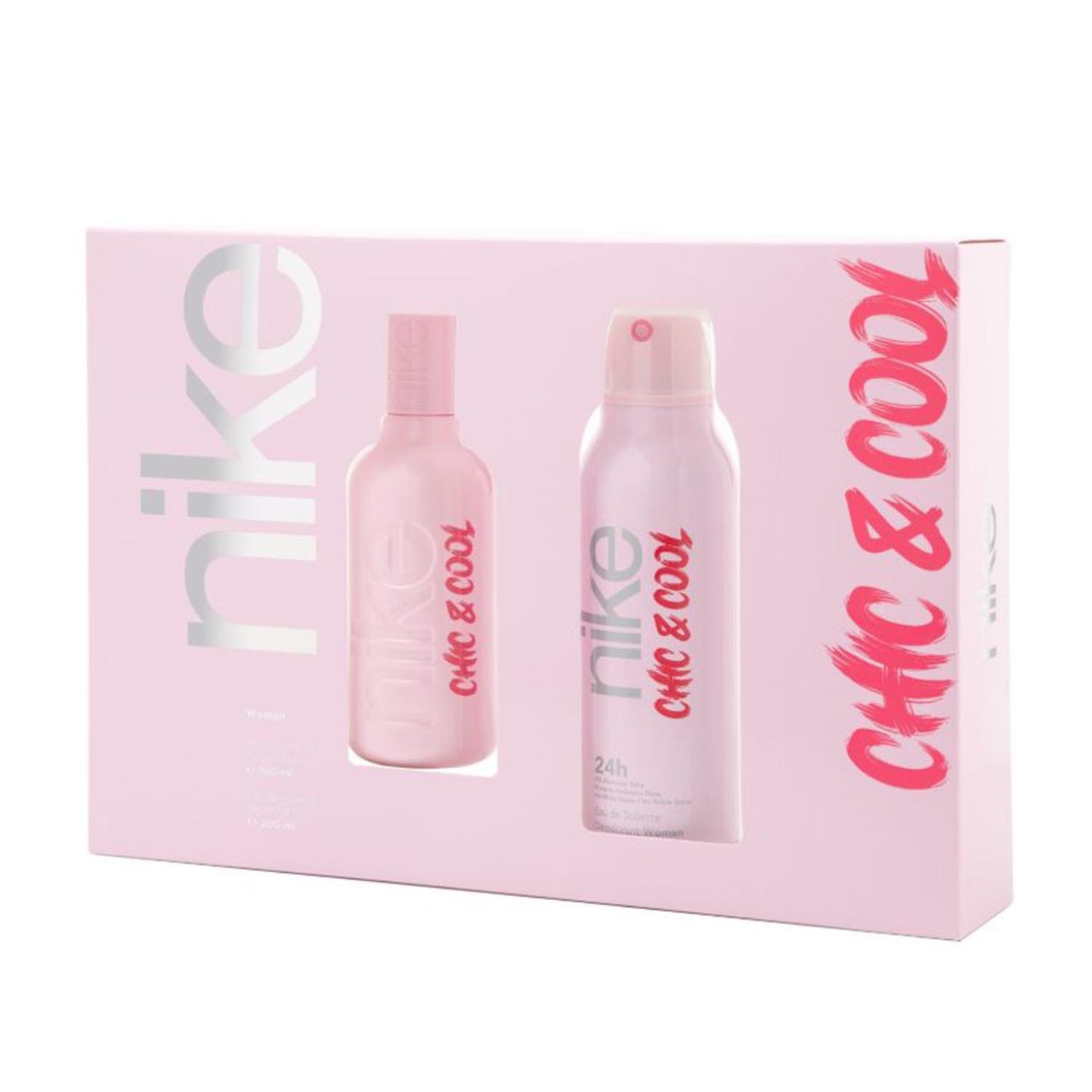 Perfume NIKE CHIC & COOL / 200ML Vaporizador + Desodorizante / Preto / 8414135044167_0