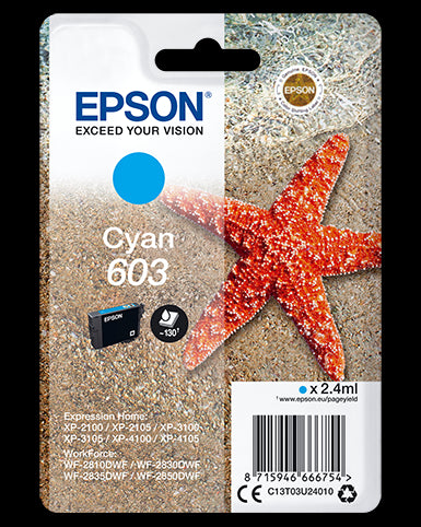 Epson Ink 603 Cyan (C13T03U24010)_0