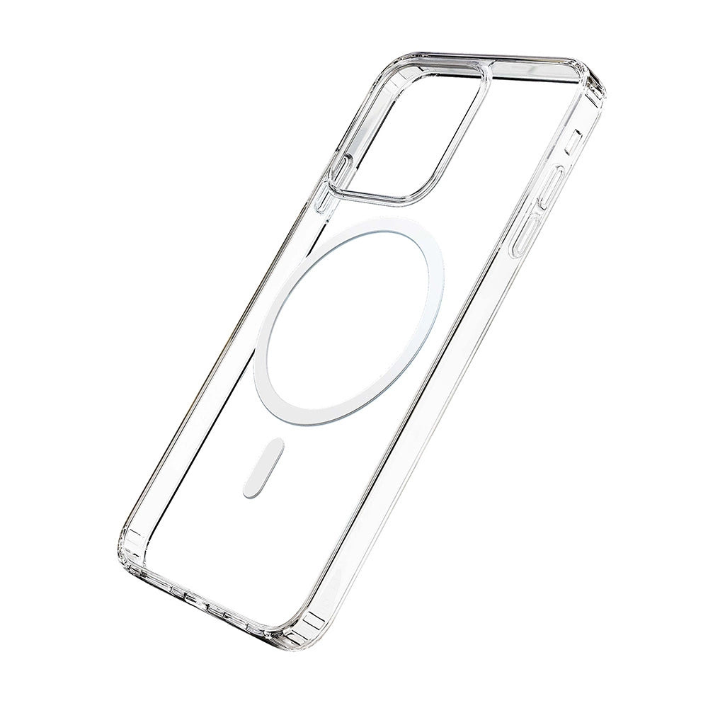 Case for iPhone 14 compatible with MagSafe from the 3mk MagCase series - transparent_1