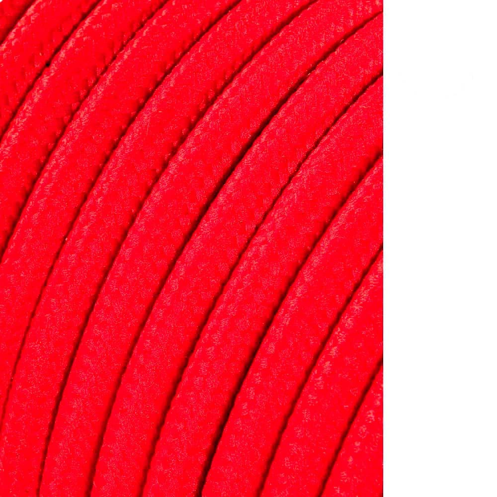Carretel de cabo cordão tubular h03vv-f 2 x 0,75 mm² vermelho, 5 m_0