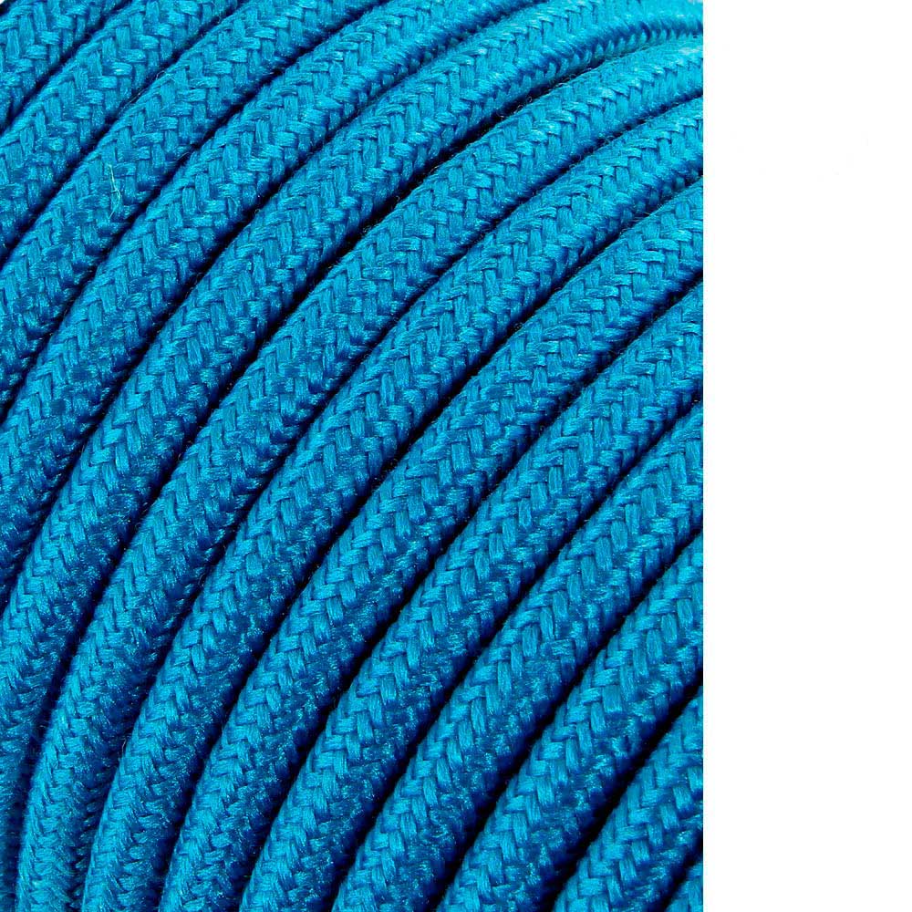 Carretel de cabo cordão tubular h03vv-f 2 x 0,75 mm² azul claro, 5 m_0