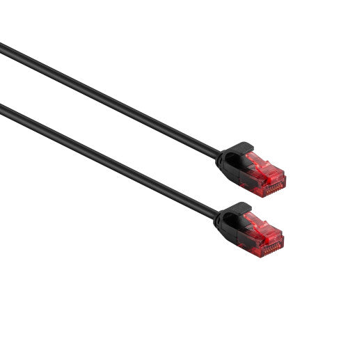 EWENT CHICOTE SLIM PATCH CAT6 UTP BLACK 0.25MT_3