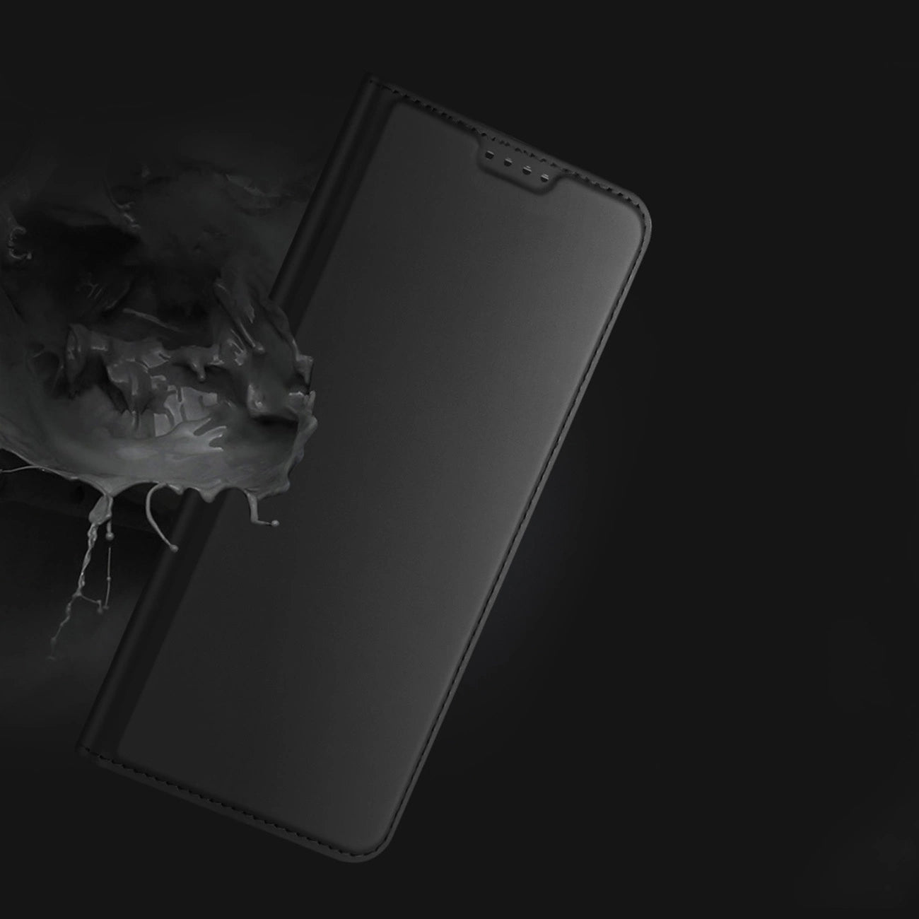 Dux Ducis Skin Pro case for Oppo Reno 8 Pro flip cover card wallet stand black_13