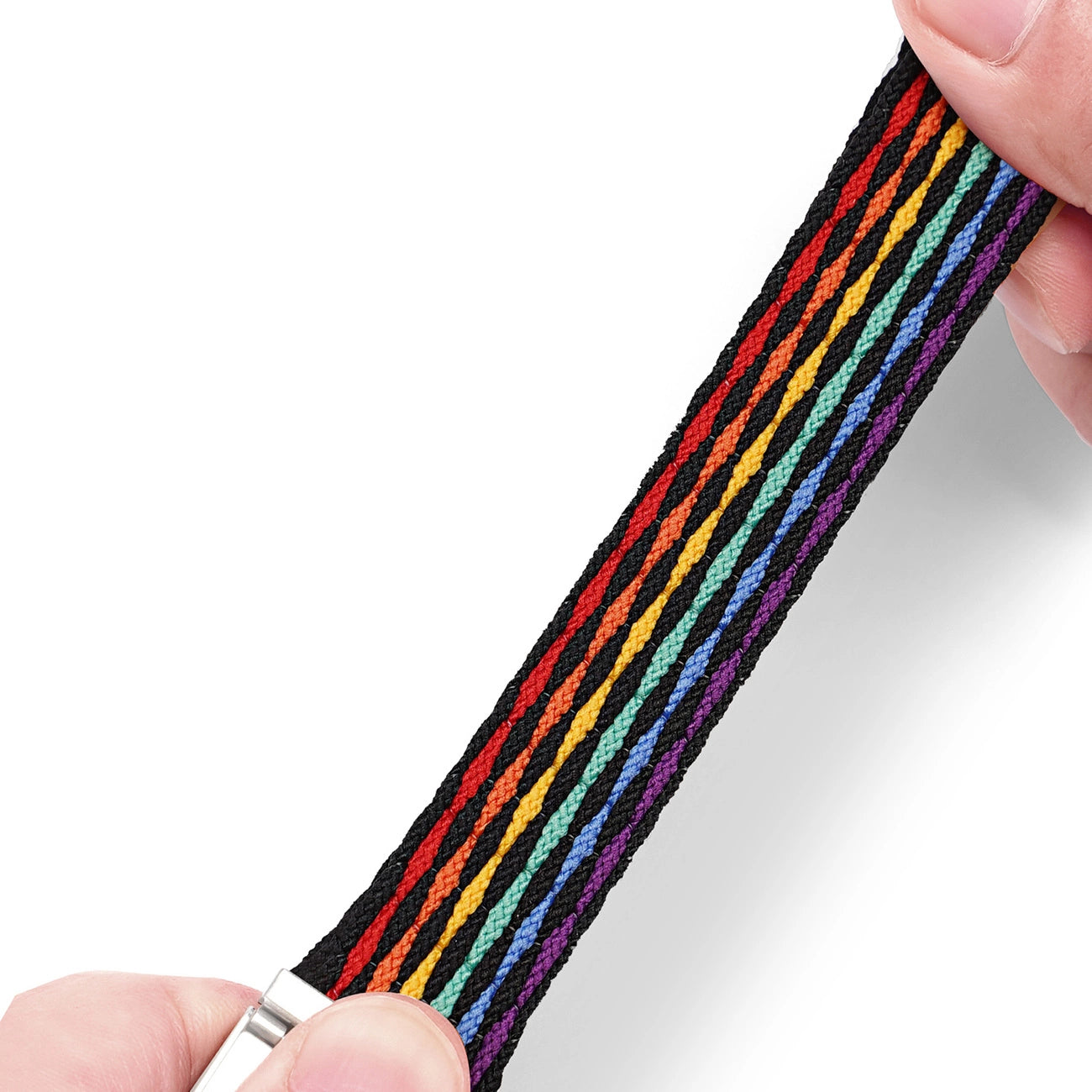 Dux Ducis Strap (Mixture II Version) Apple Watch SE strap, 9, 8, 7, 6, 5, 4, 3, 2, 1 (41, 40, 38 mm) braided band dark stripes bracelet_5