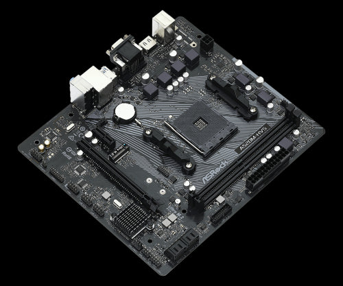 PLACA ASROCK A520M-HVS,AMD,AM4,A520,2DDR4,64,VGA+HDMI,4SATA3,1M.2,4USB2.0,2USB3.2,USB-C,1GB,MATX_2
