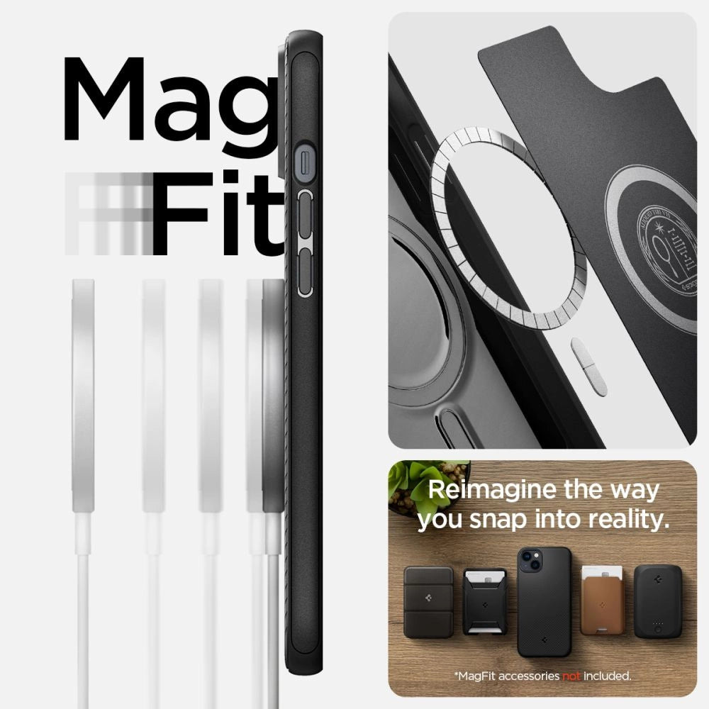 Spigen Mag Armor iPhone 14 Plus Case - Matte Black_10